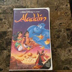 Disney Black Diamond VHS Classic Aladdin